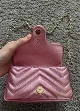 Gucci GG Marmont Mini Chevron Chain 2