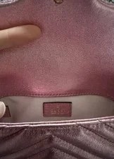 Gucci GG Marmont Mini Chevron Chain 3