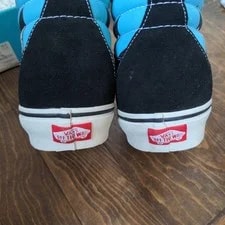 Vtg Vans Sk8-Hi 80's Box True Scuba VN-0D5I3S3 Us10 4