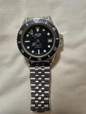 (TAG) Heuer 1000 Professional 200m 980.013 Date Quartz From JP 2
