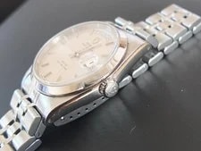 Tudor Prince Day Date 76200 Automatic Silver Dial Box Papers Swiss 4