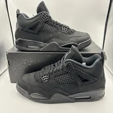 Air Jordan — Size 10 - Air Jordan 4 Retro 2025 Cat FV5029-010 Clean — Sneaker — resale