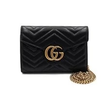 Gucci GG Marmont Matelassé Mini Chain and Crossbody 154509009 2