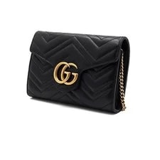 Gucci GG Marmont Matelassé Mini Chain and Crossbody 154509009 3