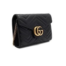 Gucci GG Marmont Matelassé Mini Chain and Crossbody 154509009 4