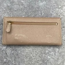 Good Condition Prada Card Long Wallet X From Japan 3