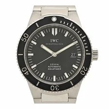 IWC — IWC GST Aquatimer IW353602 Stainless Steel 42mm Black Dial Automatic #TSW142 — Watch — resale