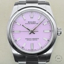 Rolex Oyster Perpetual 34 Candy Pink 2026 Full SET 124200-0009 2