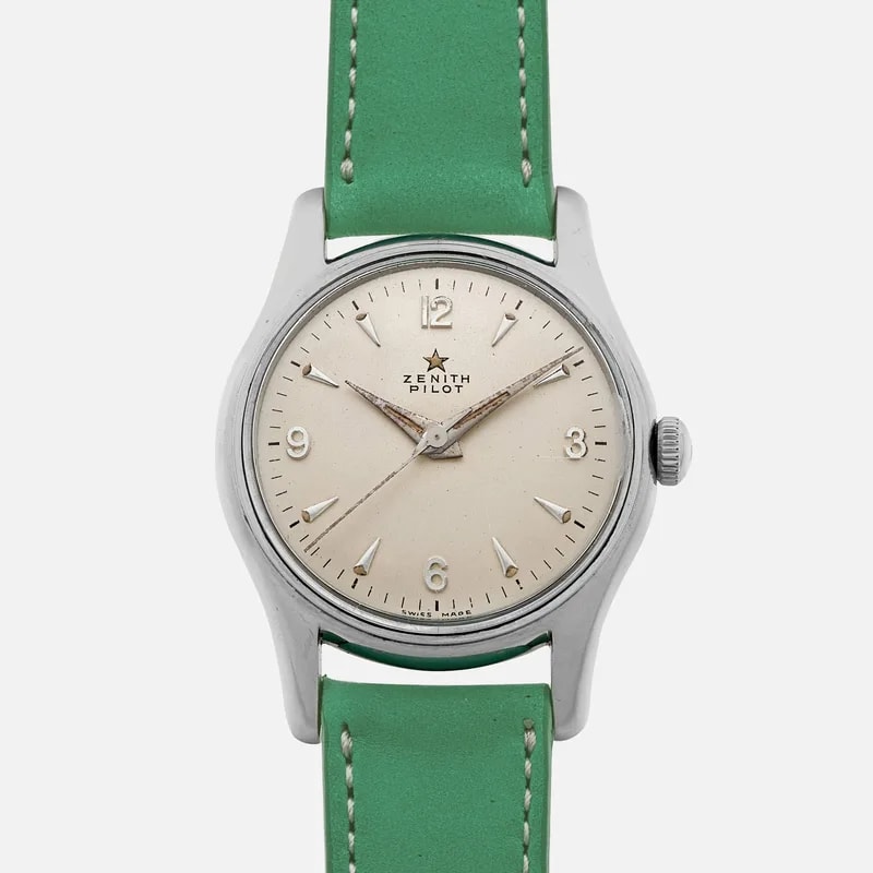 1950s Zenith Pilot in Stainless Steel