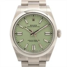 Rolex — Rolex Oyster Perpetual 41 124300 SS AT Turquoise Dial 1 Extra Link — Watch — resale