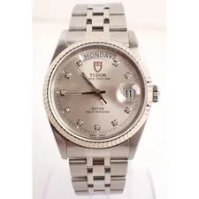 Tudor () Prince Date Day M76214 0017 SS WG AT Automatic White Gold Ju 2
