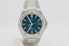 IWC 2024 Ingenieur Automatic 40 Green Dial Stainless Steel 40mm IW328903 3