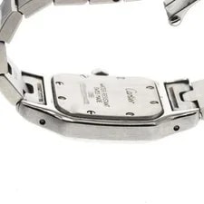 Cartier Santos Galbe SM W20017D6 24mm SS Beige Dial Quartz #C12293 3