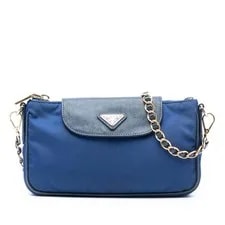 Prada — Authenticated Prada Lux Chain Crossbody — Handbag — resale