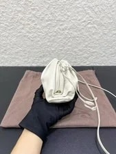 Bottega Veneta Drawstring Mini Pouch Crossbody 4