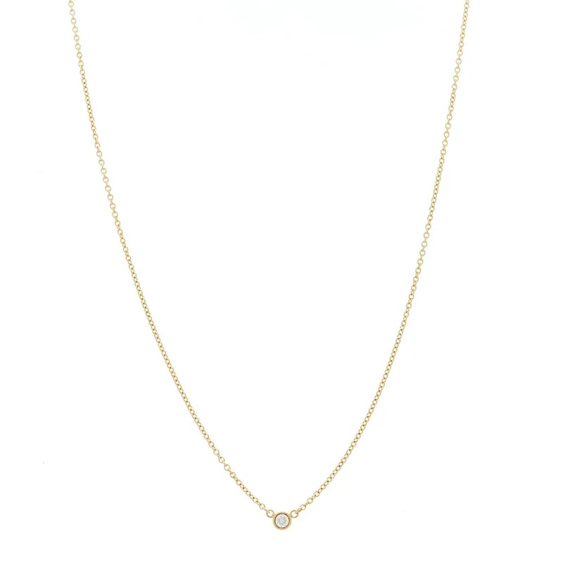 Tiffany & Co. — 18K Yellow Gold .05ct Elsa Peretti Diamonds By the Yard — Jewelry — resale