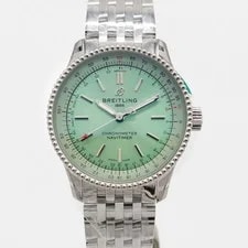 Breitling — 2026 Breitling Navitimer Automatic 35 Green Steel A17395361L1A1 Bracelet — Watch — resale