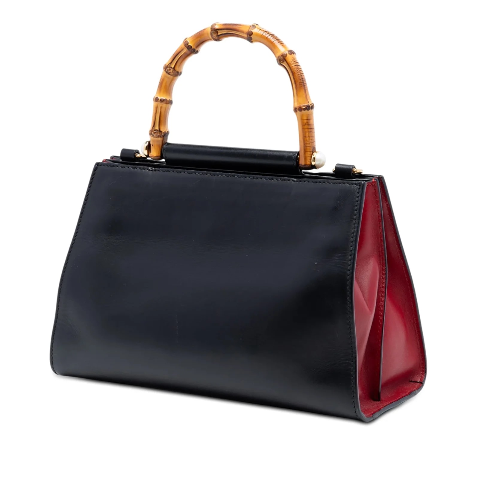 Small Bamboo Nymphaea Web Satchel 2