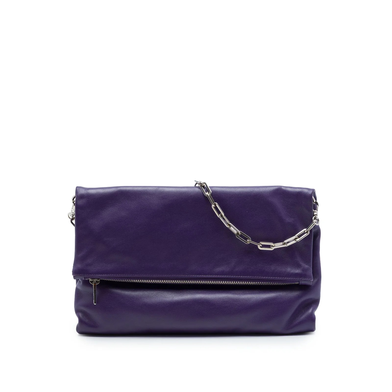 Prada — Soft Calf Fold Over — Handbag — resale