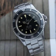 Tudor — Tudor - 1966 Submariner Stainless Steel 7928 - Chapter Ring Gilt Dial - VI Error — Watch — resale