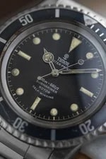 Tudor - 1966 Submariner Stainless Steel 7928 - Chapter Ring Gilt Dial - VI Error 2