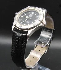 TAG Heuer Professional Swiss 962.013 Quartz Genuine Leather Strap 2
