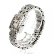 Authentic Cartier Tank Française SM W51026Q3 Stainless Steel Quartz #270-00... 2