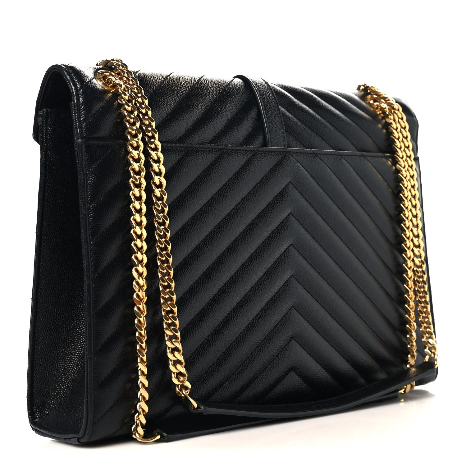 Grain de Poudre Chevron Large Satchel 3