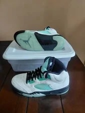 Air Jordan 5 Retro "Island " High Top Athletic 2
