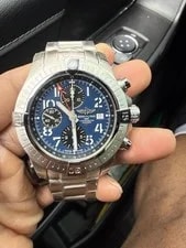 Breitling Avenger Chronograph GMT 45 A24315101C1A1 Blue Dial Full Set 2022 3