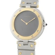 Cartier Ronde Vendme Black Dial Two-Tone 8191 2