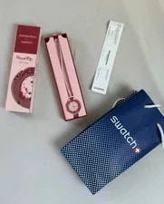 Swatch — Swatch X AP Royal Pop Audemars Piguet Otto Rosso in Hand Receipt, Warranty & Bag — Watch — resale
