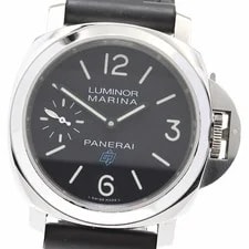 Panerai — Panerai PAM00777 Luminor Marina Logo 3 Days Acciaio Hand Wound S Wit — Watch — resale