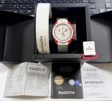 Omega — Excellent Omega Mission TO Venus Moonswatch Red — Watch — resale