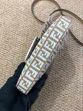Fendi Mini Baguette Phone Fabric 2-Way Crossbody GHW 3