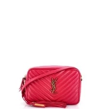 Saint Laurent — Saint Laurent Lou Camera Bag Chevron Small — Handbag — resale