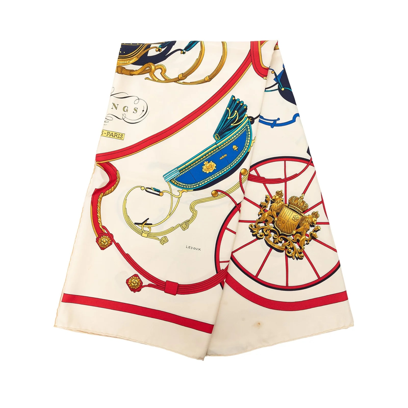 Hermès — Le Fleuve Sacre Scarf 90 — Accessory — resale
