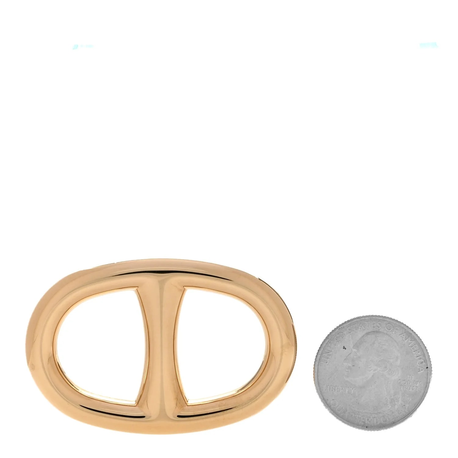 Permabrass Chaine D'ancre Scarf Ring 2