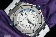 Audemars Piguet Royal Oak Offshore White Dial - 15710ST 2