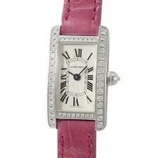 Cartier — Cartier Diamond Bezel Tank WB710015 26mm #SU1036 — Watch — resale
