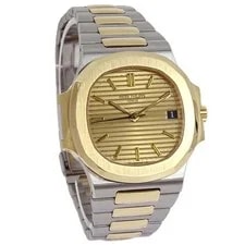 Patek Philippe — Patek Philippe Nautilus 37mm Ref.3800/1 Self-winding 18KYG SS 187732 — Watch — resale