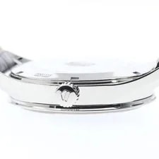 TAG Heuer Carrera WAR1114 39mm SS Leather Navy Dial Quartz Date #C387 2
