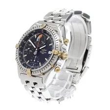 Breitling Chronomat B13048 Date Black Dial Automatic Watch_964089 2