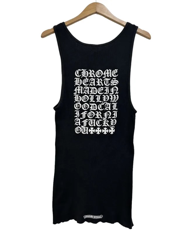 Chrome Hearts — Hearts Tank Top — streetwear — resale