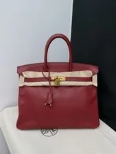 Hermès — Hermès Birkin 35 Pomegranate Classic — Handbag — resale