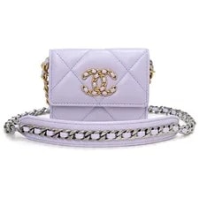 Chanel — Chanel 19 Small Flap Wallet Box and Papers #BCB697 — Handbag — resale