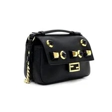 Fendi Double Micro Baguette Stud Chain Crossbody 153559381 [P] 4