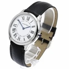 Cartier WSRN0031 Ronde Must de 36MM Quartz Excellent Condition With 2