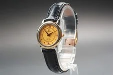 Omega de Ville Prestige 595.1471 Cal.1471 Gold Roman Quartz Japan 4