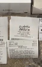 Swatch X Omega MoonSwatch 1965 and Gift Box and Gift Bag and Gift Receipt 4